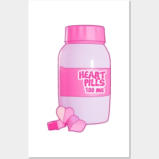 Bottled Heart Pills Posters and Art